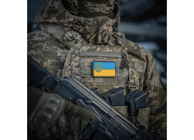 Нашивка M-Tac Прапор України з малим гербом PVC Фото 2
